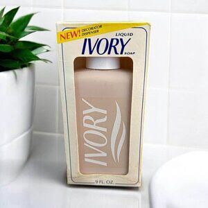 Brand New in Box Vintage 1982 Ivory Liquid Soap Decorator Dispenser-9 oz